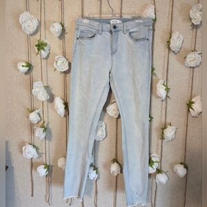 True Craft Women's Light Blue Skinny Jeans